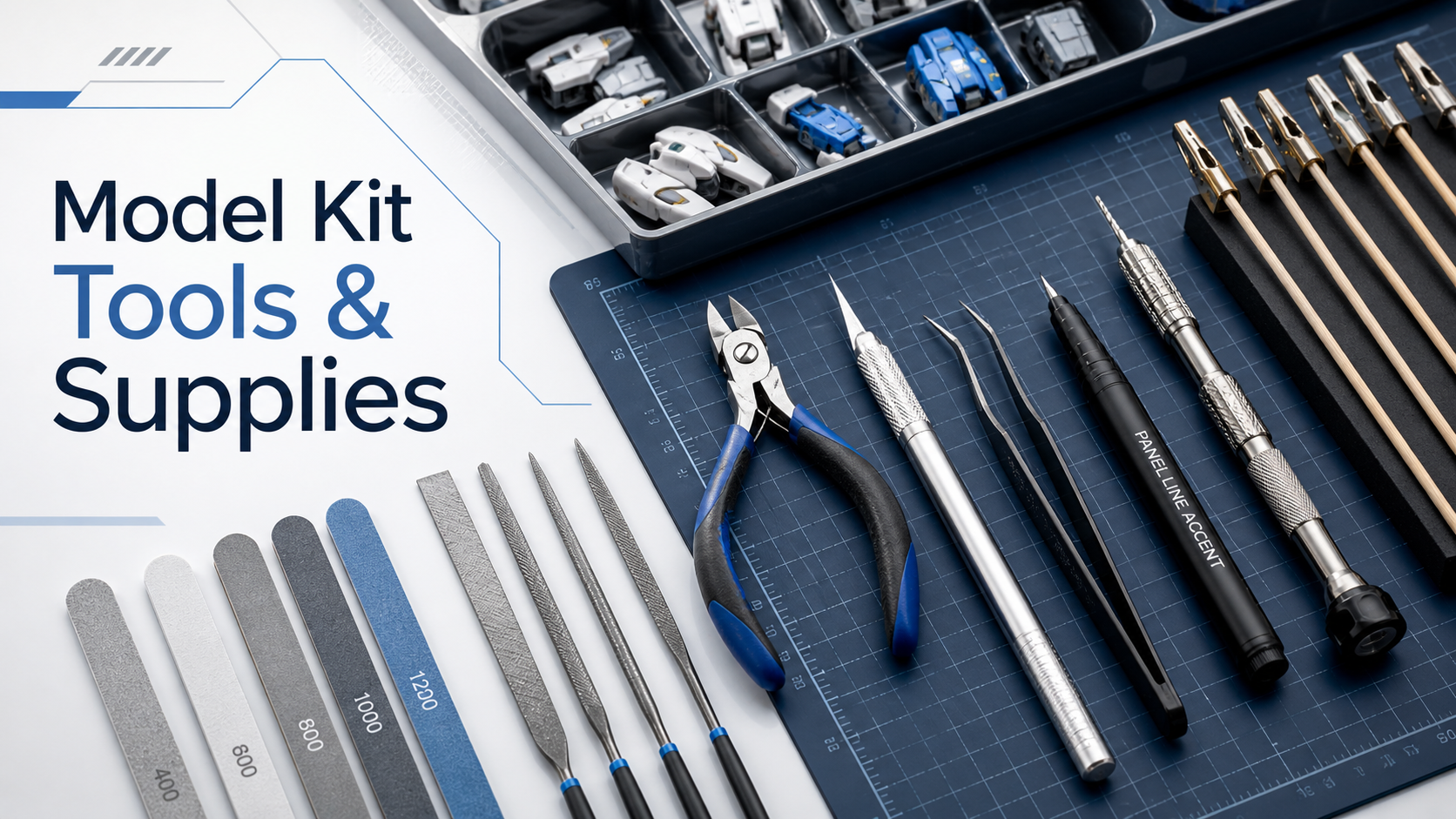 Model Kit Tools & Supplies