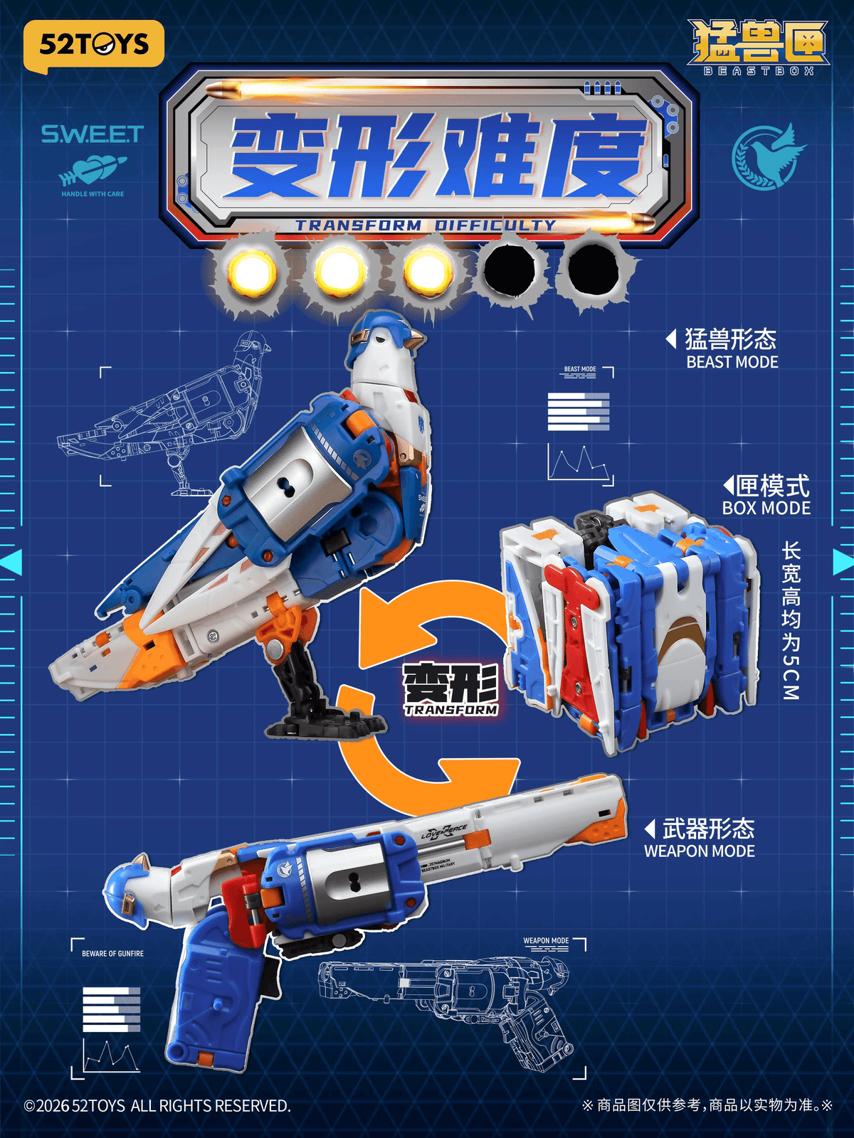 52TOYS BEASTBOX BB-76 Lovegun