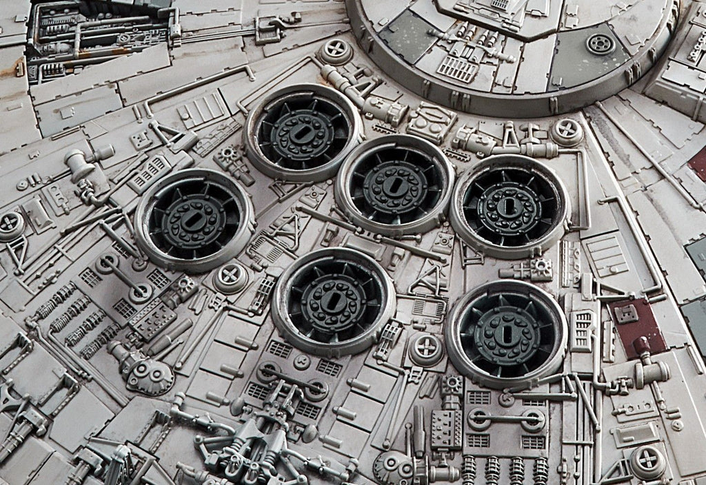 Star Wars The Rise of Skywalker Millennium Falcon 1/144 Scale Model Kit