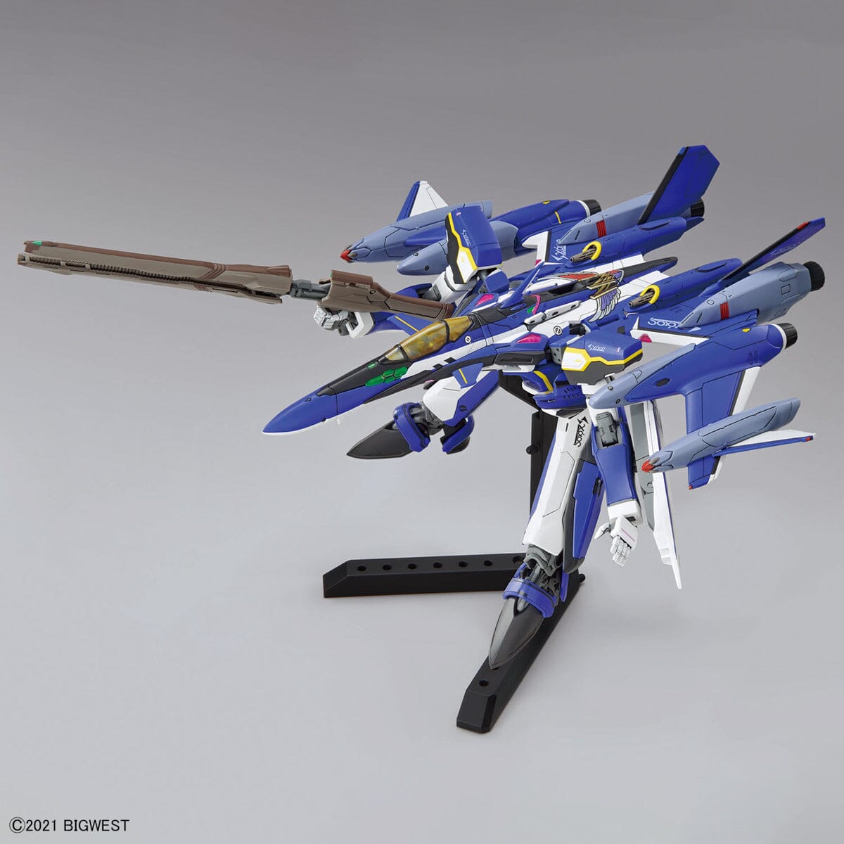 Macross Delta HG YF-29 Durandal Valkyrie (Maximilian Jenius Machine) Full Set 1/100 Scale Model Kit