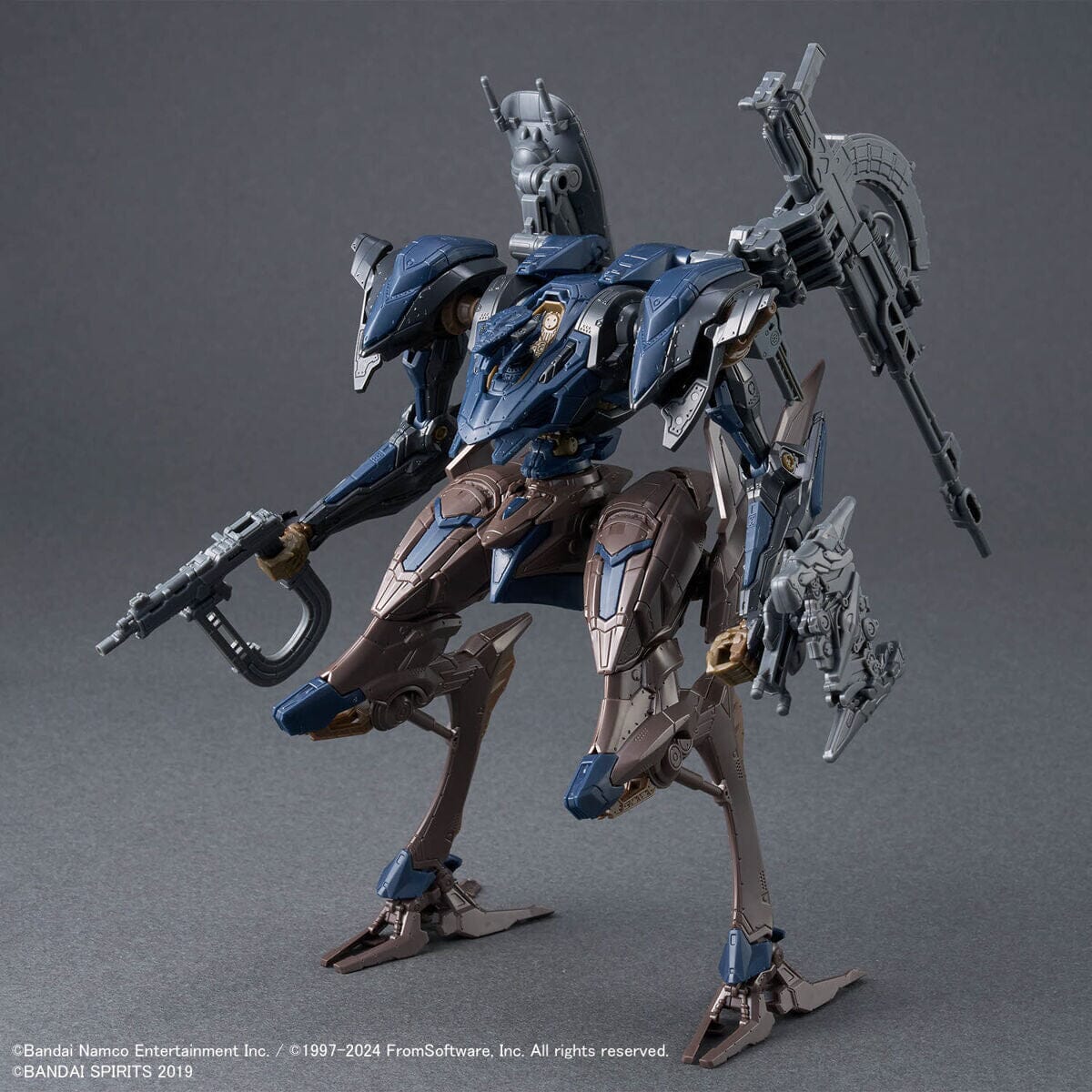 30 Minutes Missions Armored Core VI Fires of Rubicon Schneider Nachtreiher/30E Steel Haze Model Kit