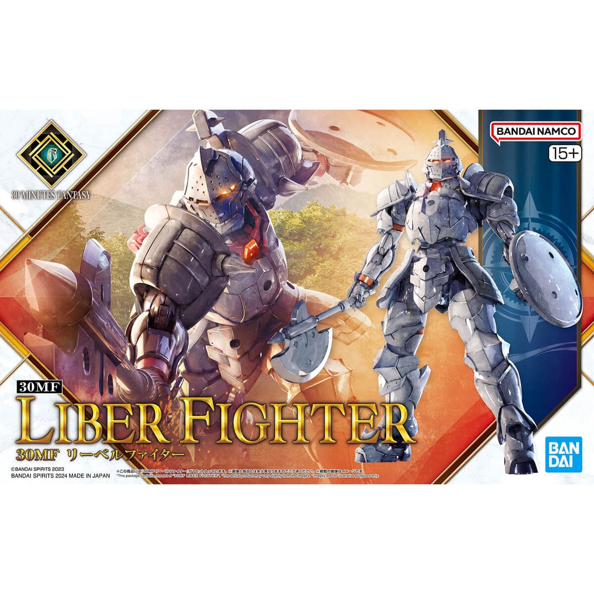 30 Minutes Fantasy #03 Liber Fighter Model Kit
