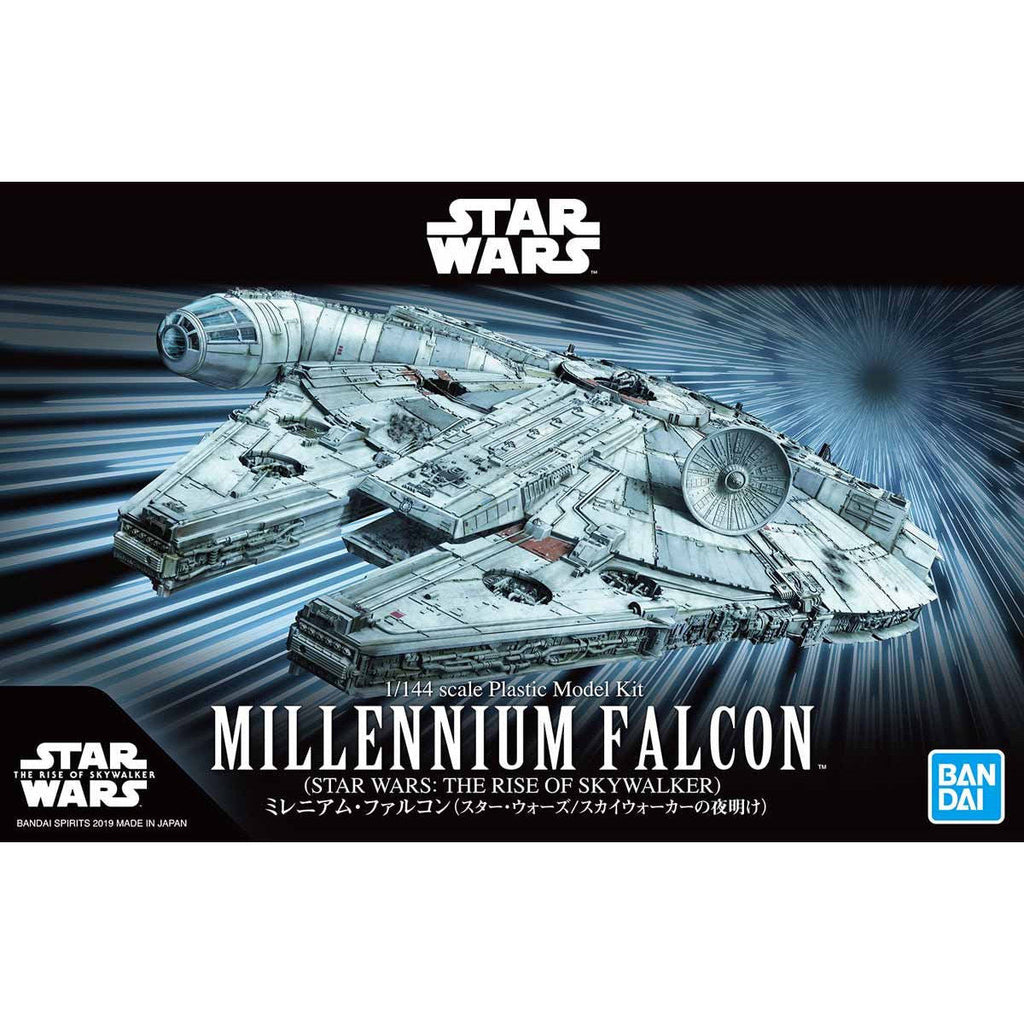 Star Wars The Rise of Skywalker Millennium Falcon 1/144 Scale Model Kit