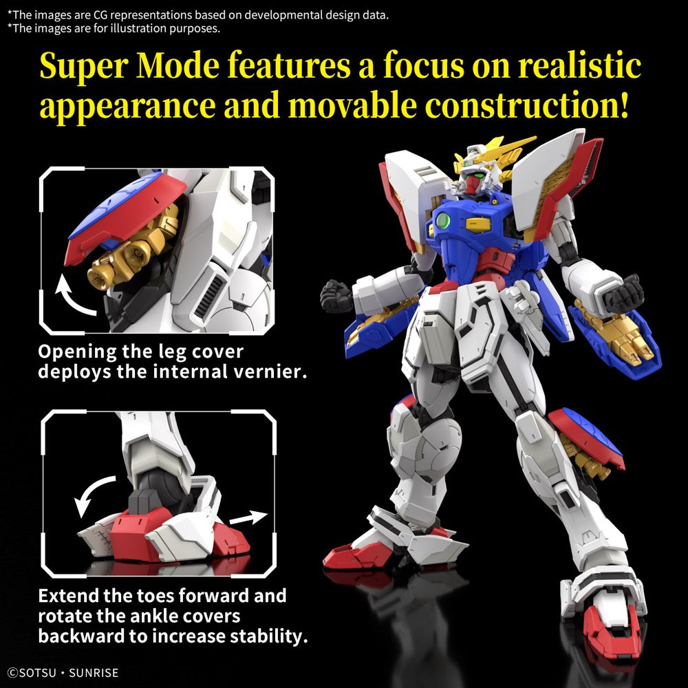 RG 1/144 #42 GF13-017NJ SHINING GUNDAM
