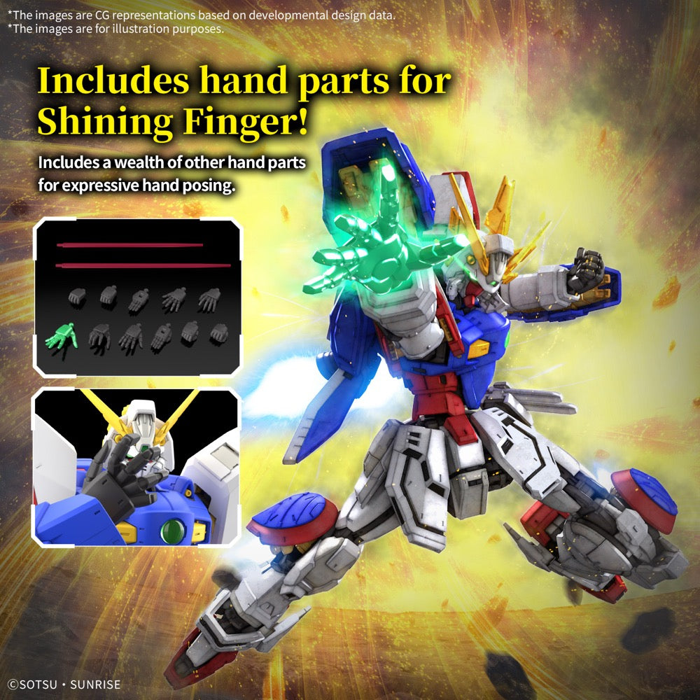 RG 1/144 #42 GF13-017NJ SHINING GUNDAM