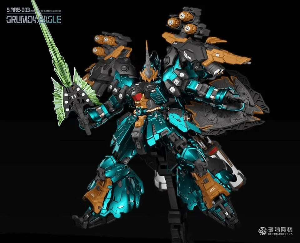 Blend Nucleus 1/72 Grumdy Eagle (Jagd Doga Mokai)