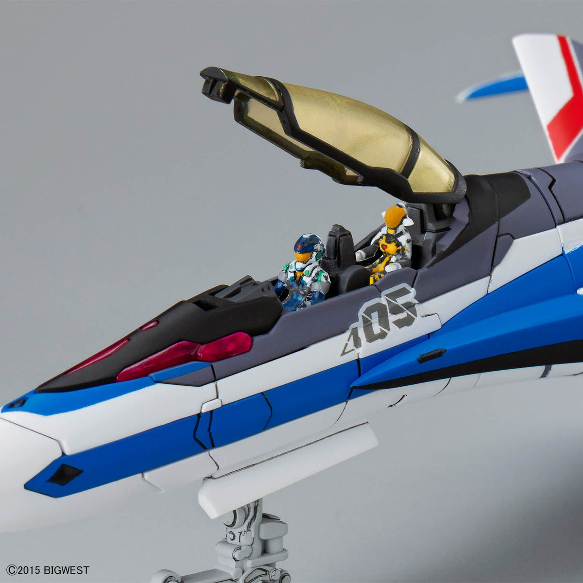 Macross Delta HG Hayate Immelmann's VF-31J Siegfried 1/100 Scale Model Kit