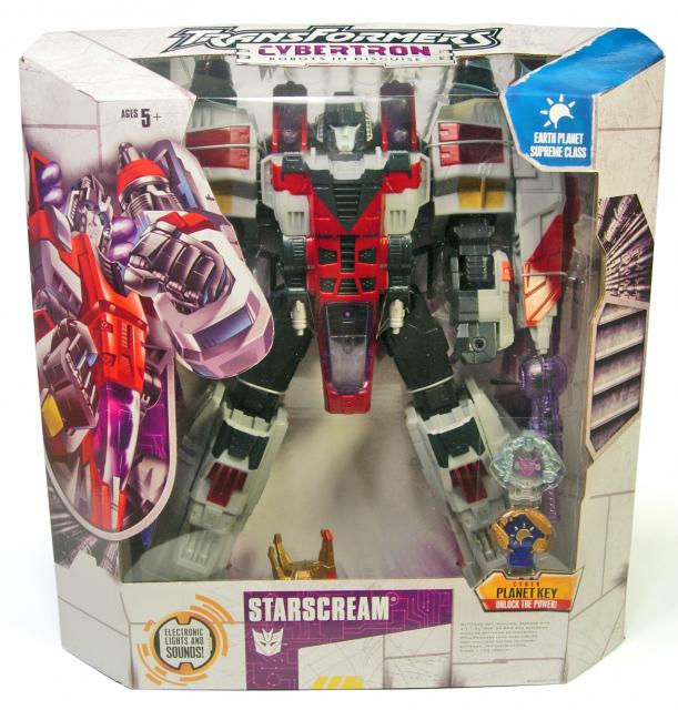Transformers Cybertron Starscream Earth Planet Supreme Class (2005)