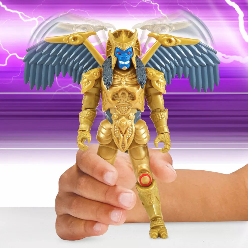 Mighty Morphin Power Rangers Re-Ignition Auto-Morphin 6pk + Exclusive Goldar