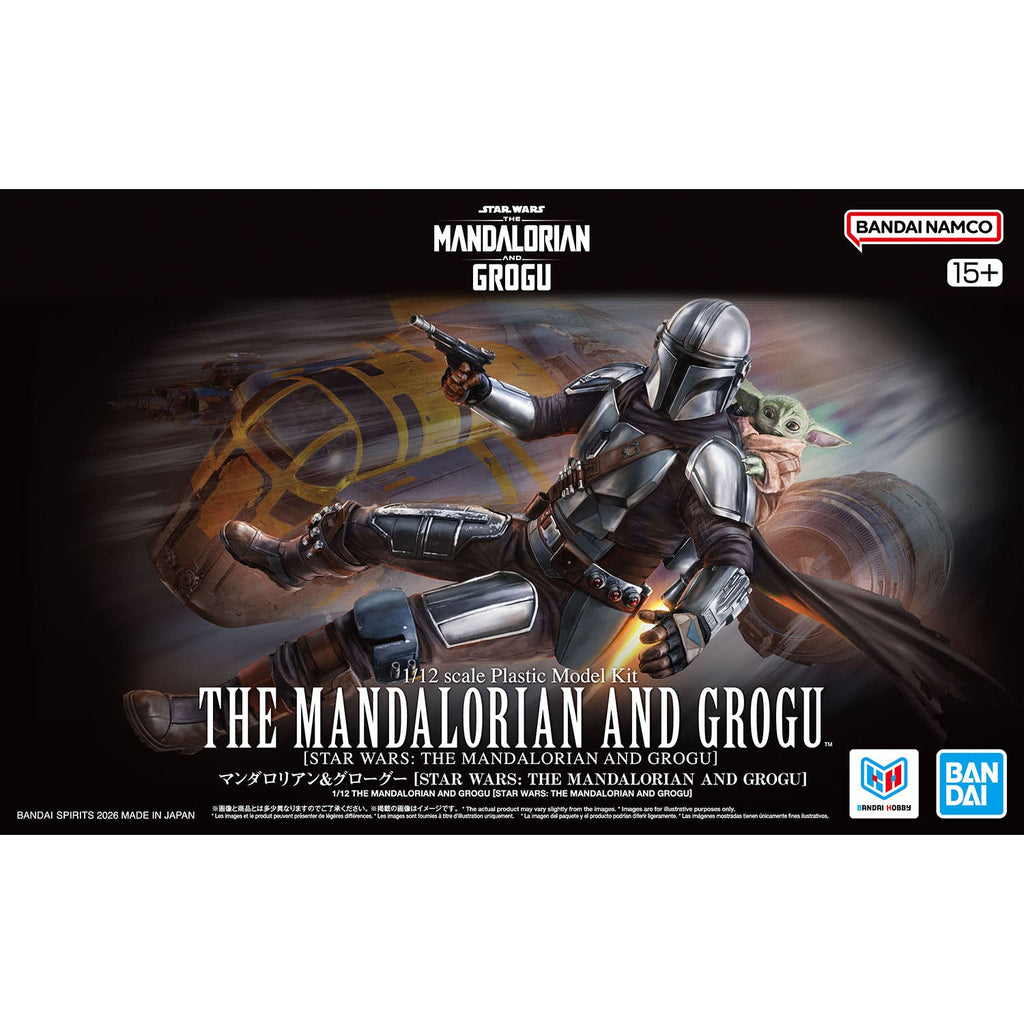 Star Wars The Mandalorian and Grogu The Mandalorian and Grogu Model Kit Set