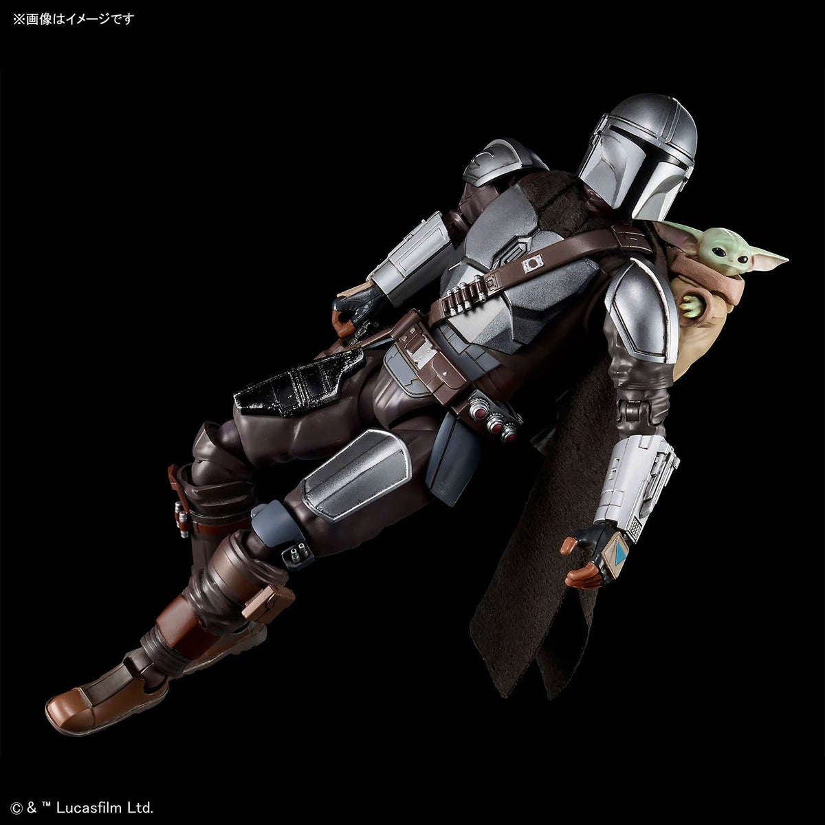 Star Wars The Mandalorian and Grogu The Mandalorian and Grogu Model Kit Set