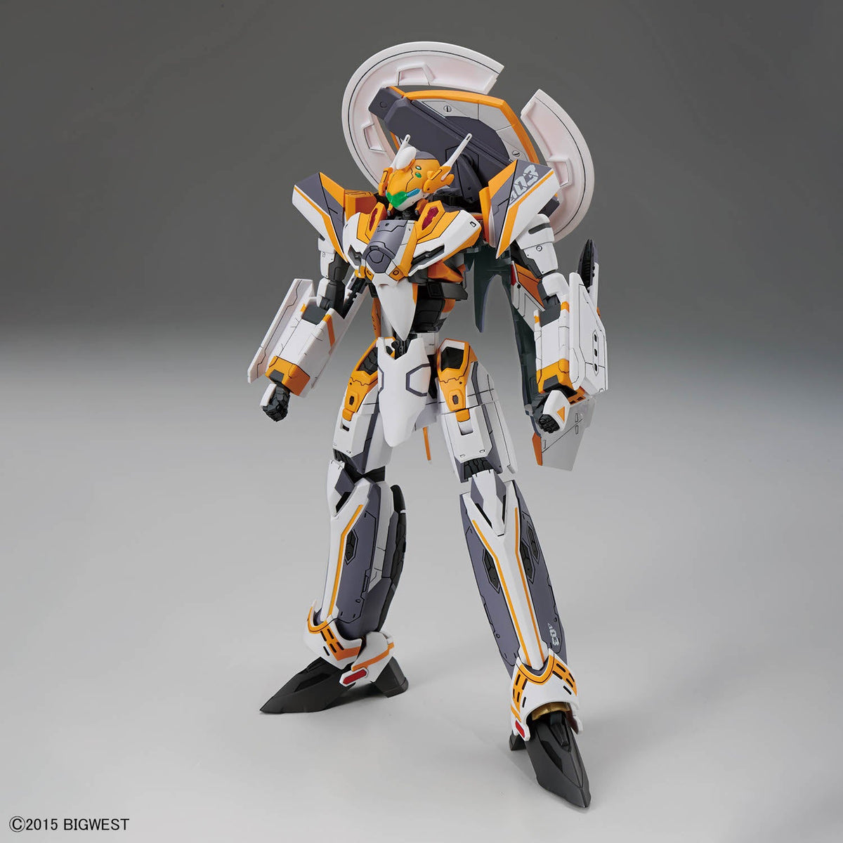 Macross Delta HG #12 VF-31E Siegfried (Chuck Mustang Custom) 1/100 Scale Model Kit