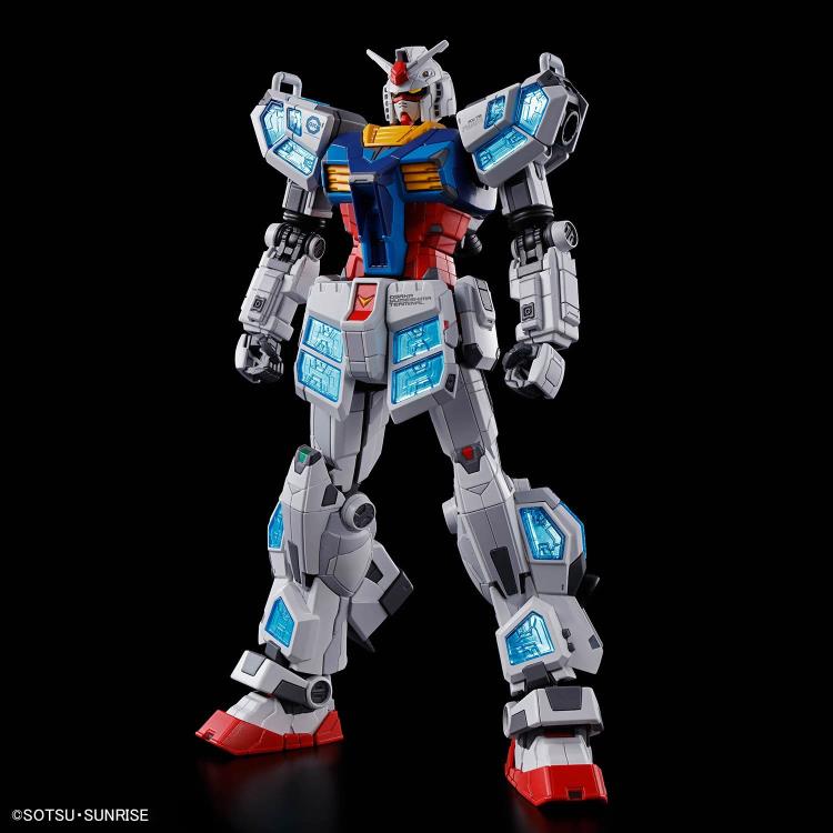 Mobile Suit Gundam Next Future RX-78F00/E Gundam (EX-001 G.L.R.S.S. Feather Unit) 1/144 Scale Model Kit (Chemical Recycle Ver.)