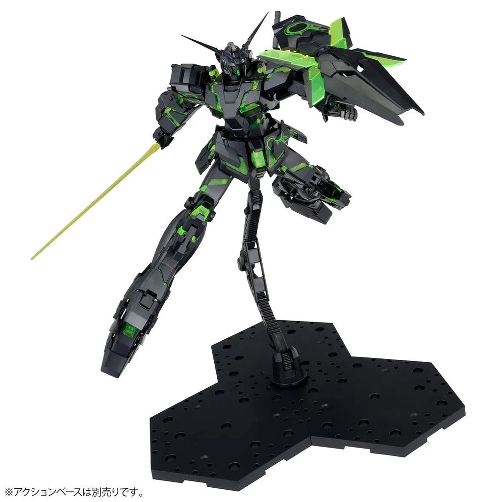 MG 1/100 RX-0 Unicorn Gundam (Recirculation Color / Clear Neon Green)