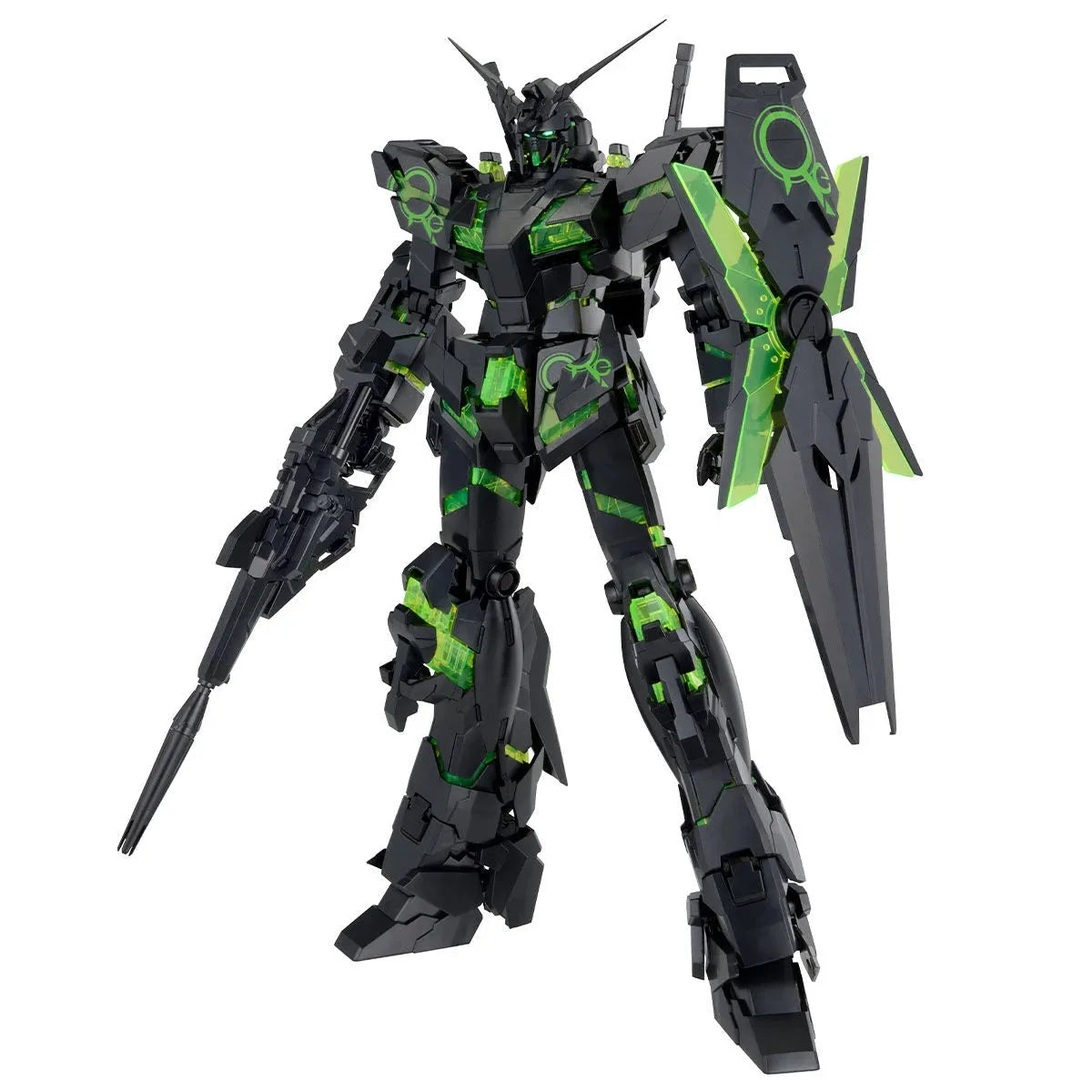 MG 1/100 RX-0 Unicorn Gundam (Recirculation Color / Clear Neon Green)