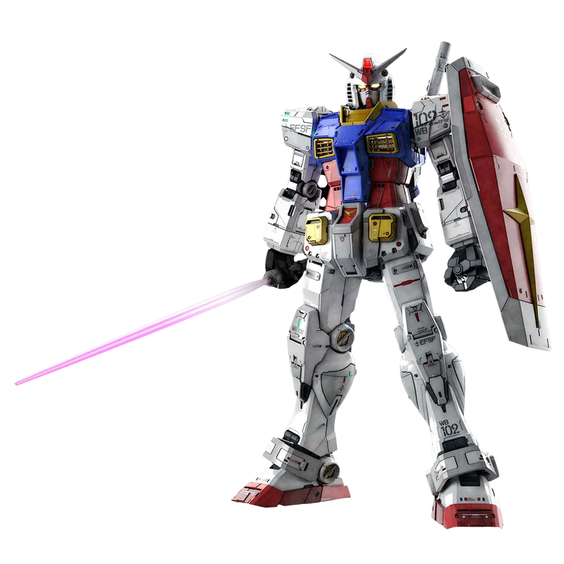 PG Unleashed 1/60 RX-78-2 Gundam