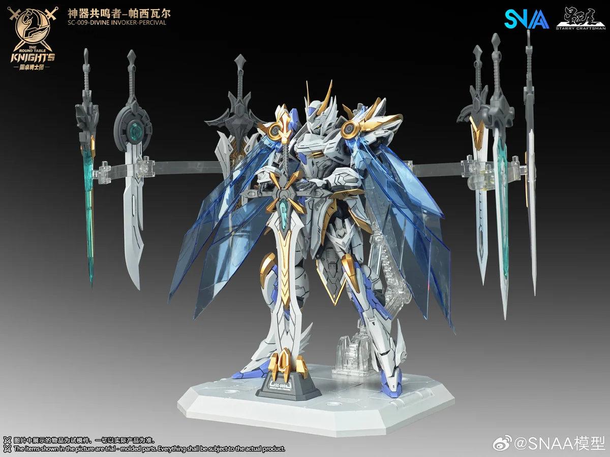 SNAA 1/144 The Round Table of Knight's Divine Invoker Percival Deluxe Edition