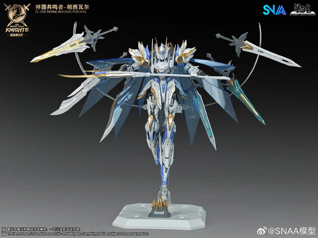 SNAA 1/144 The Round Table of Knight's Divine Invoker Percival Deluxe Edition