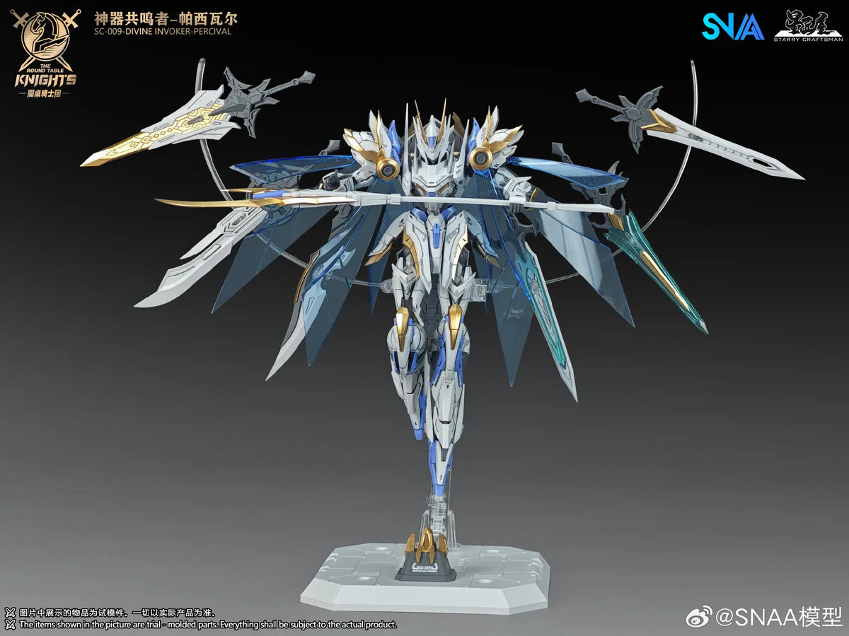 SNAA 1/144 The Round Table of Knight's Divine Invoker Percival Deluxe Edition