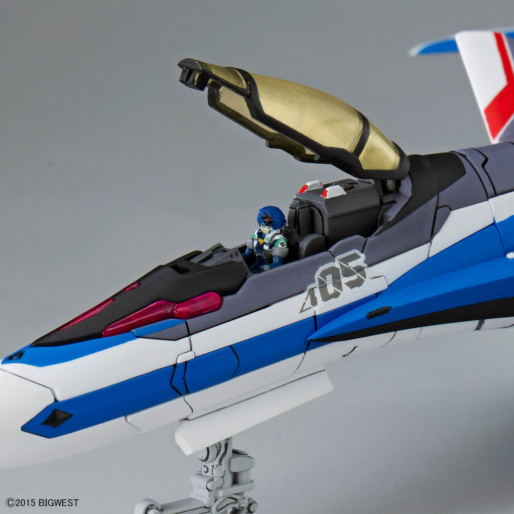 Macross Delta HG Hayate Immelmann's VF-31J Siegfried 1/100 Scale Model Kit