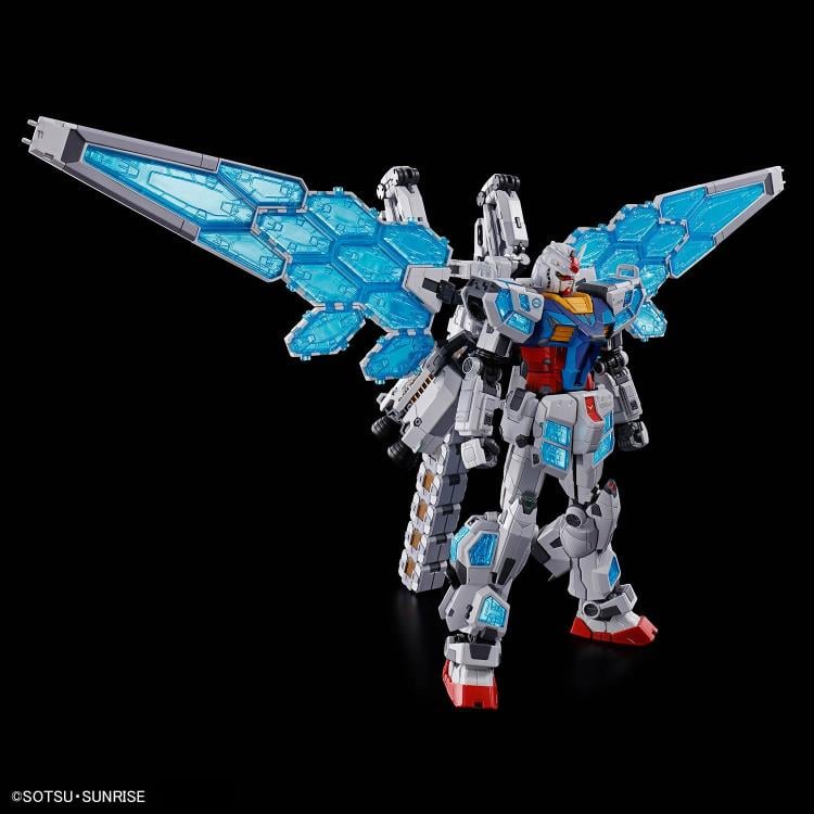 Mobile Suit Gundam Next Future RX-78F00/E Gundam (EX-001 G.L.R.S.S. Feather Unit) 1/144 Scale Model Kit (Chemical Recycle Ver.)
