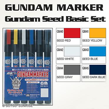 Gundam Marker Set - Seed Marker
