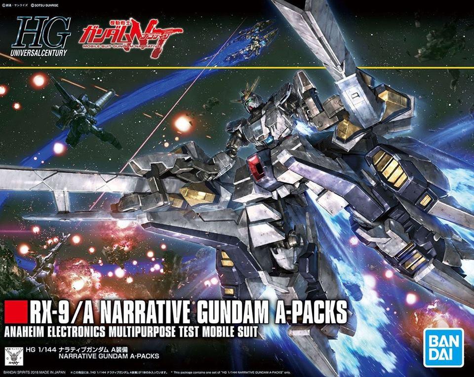 HGUC 1/144 #218 Narrative Gundam A-Packs