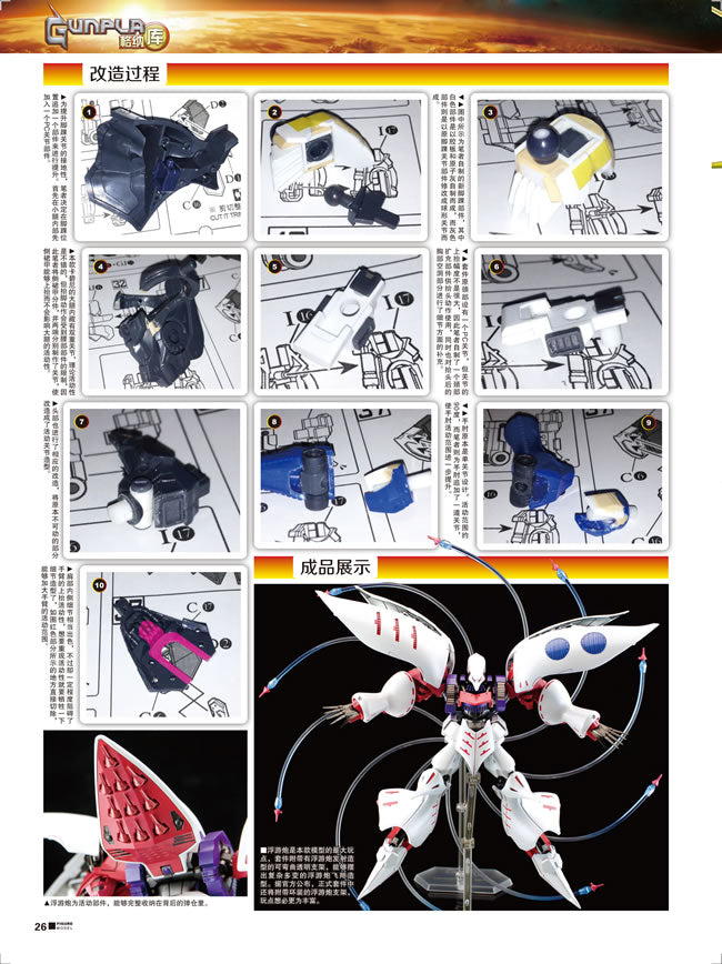 MC Model 1/144 Qubeley Advanced