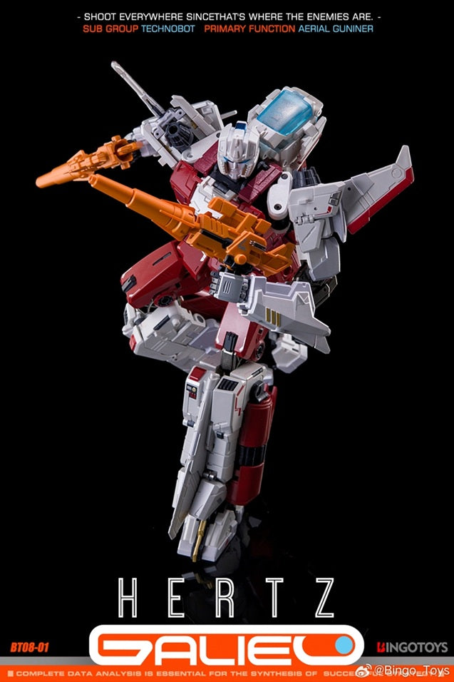 BingoToys BT08-01 Hertz - Galileo Combiner