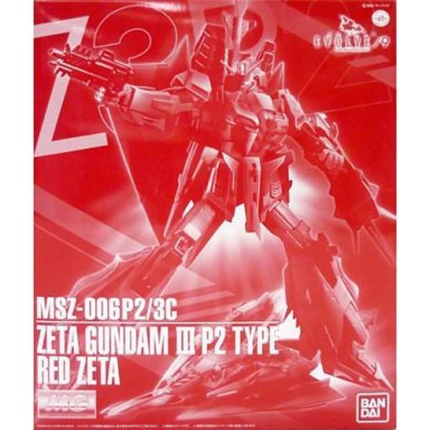 MG 1/100 MSZ-006P2/3C Zeta Gundam III P2 Type Red Zeta