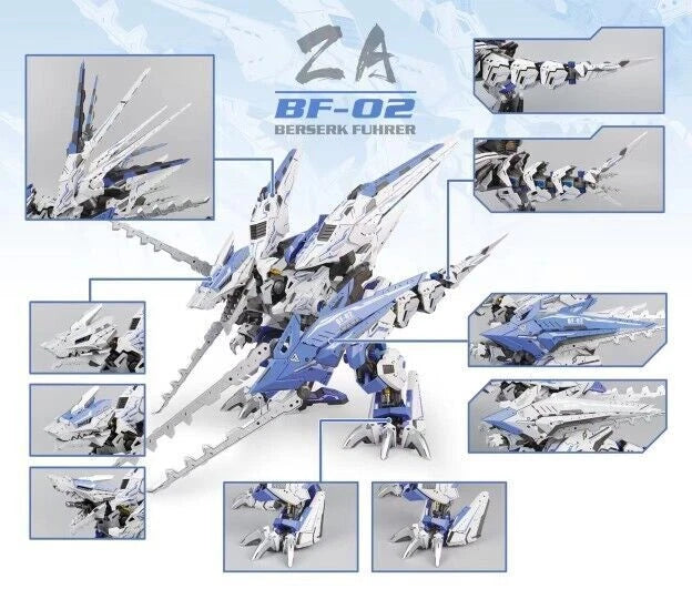 ZA Model 1/72 Berserk Fuhrer Model Kit (Blue)