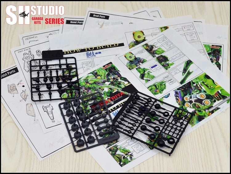 SH Studio 1/100 NZ-666 Kshatriya Garage Kit