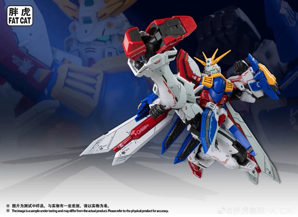 Fat Cat 1/100 God Gundam (RG Upscale)